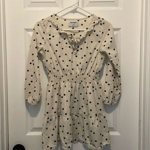 Old navy girls polka dot dress size L (10/12)